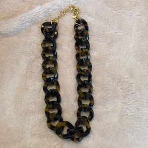 Tortoise JCrew necklace